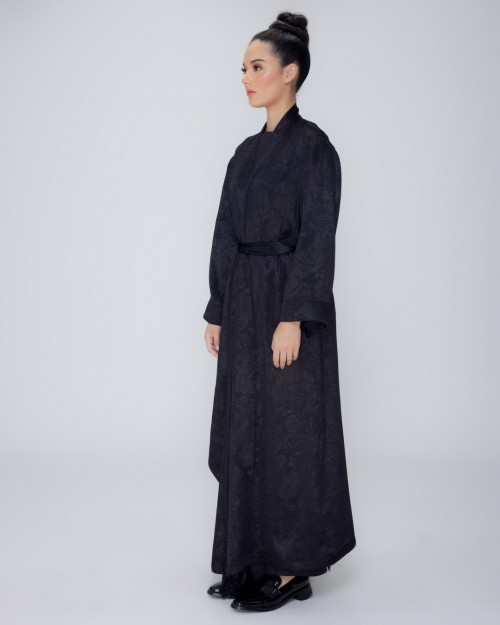 Enees Resort Robe: Jade Black